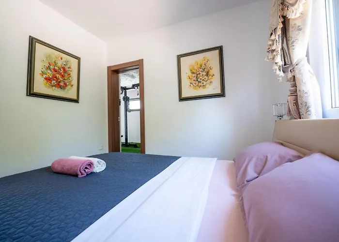 ヴィラ Baroque Art With Pool Sauna Gym Pridraga